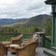 patio with view of White Mountains